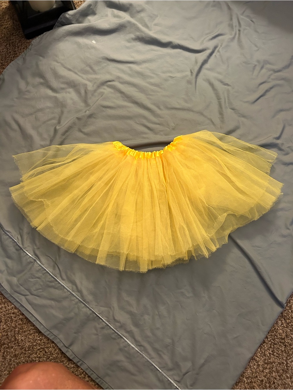 Yellow Tulle Kids Tutu Skirt